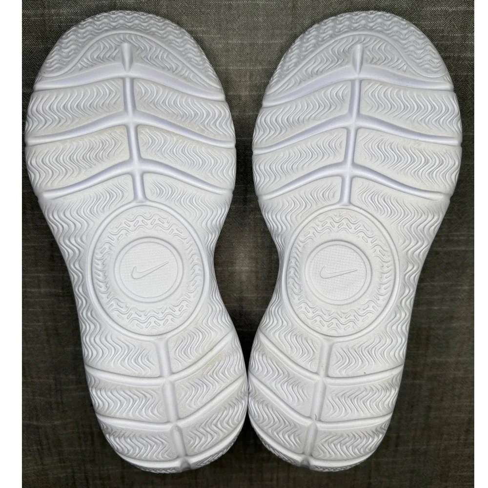 Nike Flex Runner 3 GS White University Blue Slip On Sneakers HJ3495-141 Size 7Y